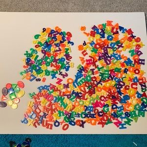 Letters, Numbers, and Shapes Magnet Set